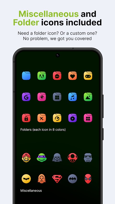 Lena Icon Pack Shapeless Icons screenshot