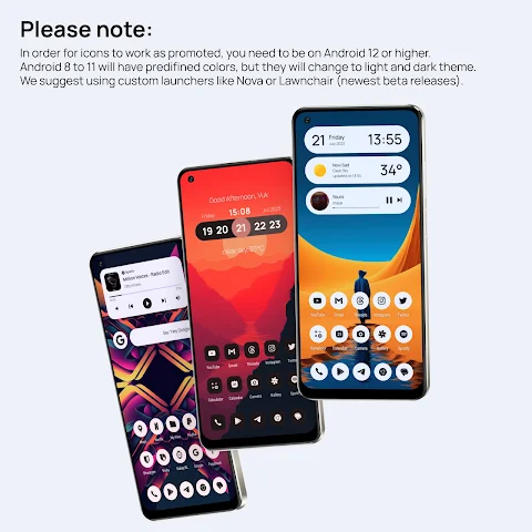 Lena Adaptive Icon Pack screenshot