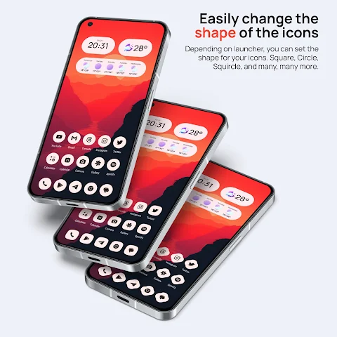 Lena Adaptive Icon Pack screenshot