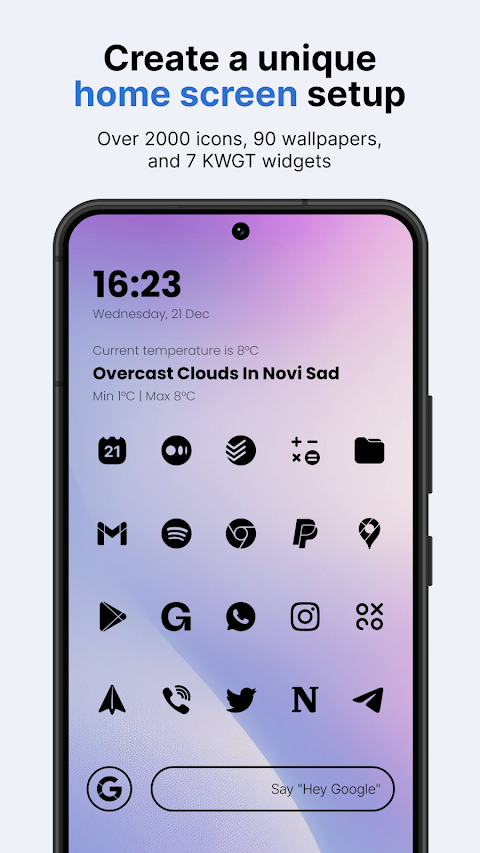 Lena Black – Glyph Icon Pack screenshot
