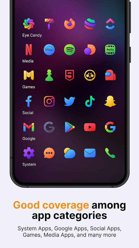 Lena Icon Pack Shapeless Icons screenshot