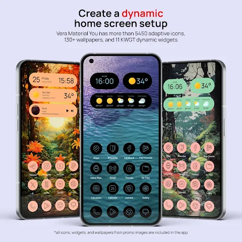 Vera Material You Icon Pack screenshot