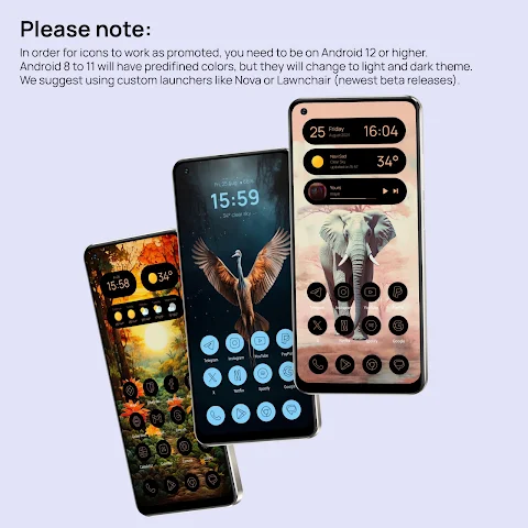 Vera Material You Icon Pack screenshot