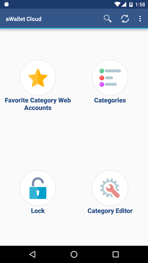 aWallet Cloud Password Manager screenshot