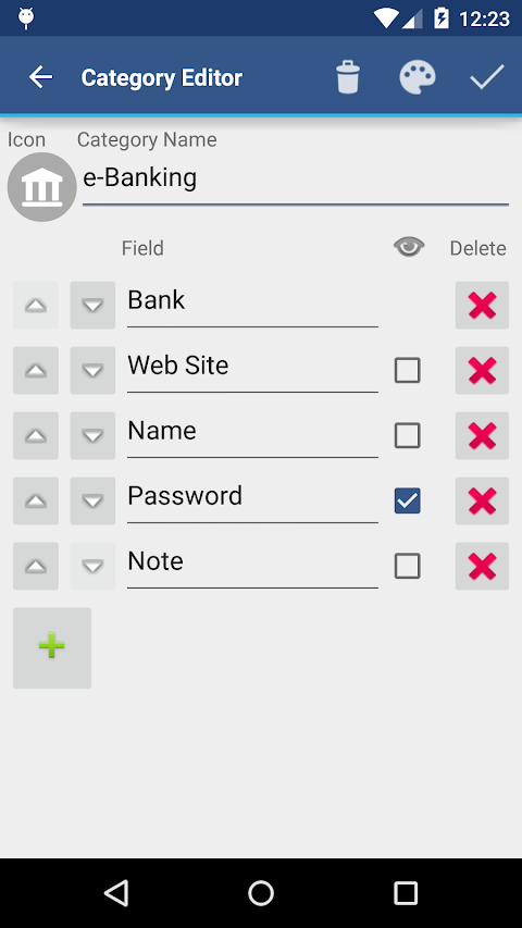 aWallet Cloud Password Manager screenshot