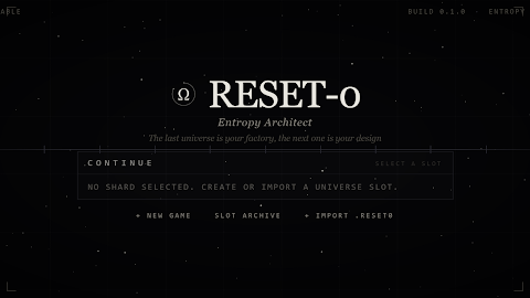 RESET-0: Entropy Architect screenshot