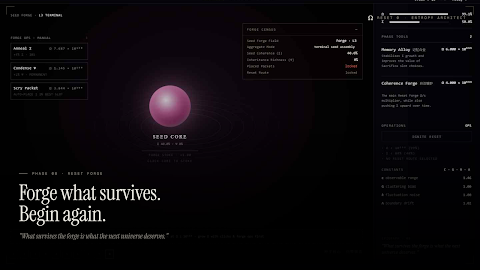 RESET-0: Entropy Architect screenshot