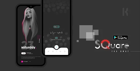 Square KWGT screenshot