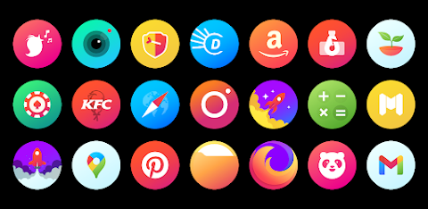 Hera Icon Pack: Circle Icons screenshot