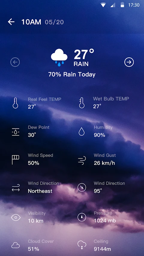 Weather Forecast screenshot