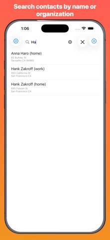 Sidewalk – Contact Mapping screenshot