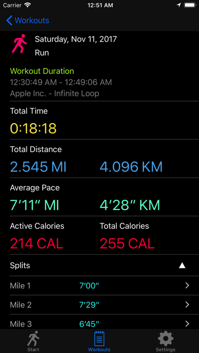 Outdoor Run++ screenshot