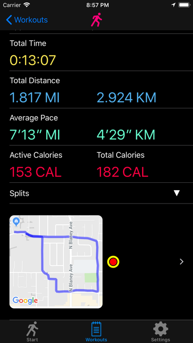 Outdoor Run++ screenshot
