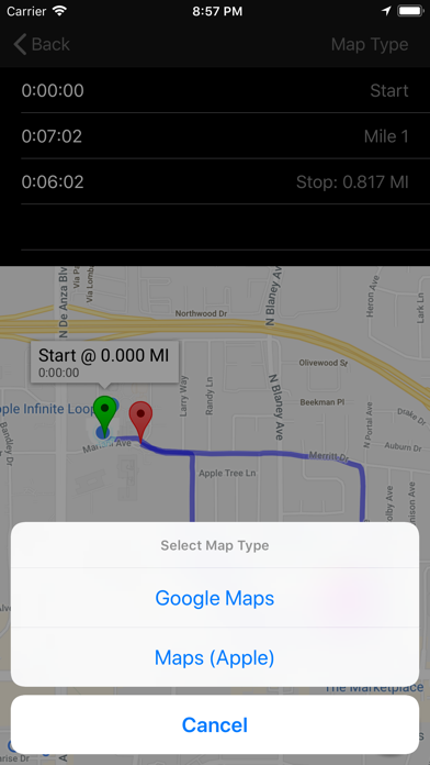 Outdoor Run++ screenshot