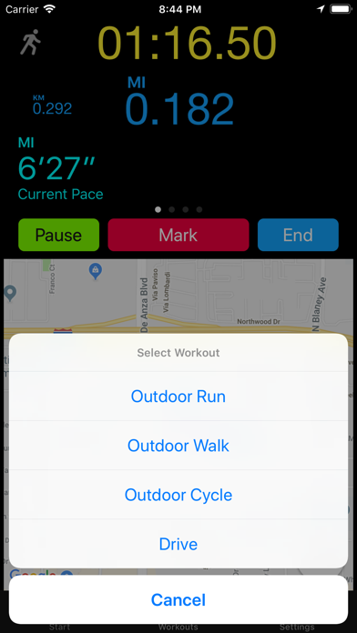 Outdoor Run++ screenshot