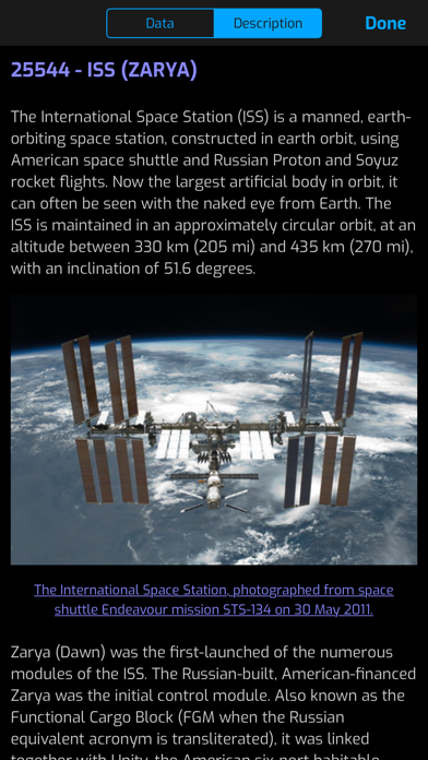 Orbitrack screenshot