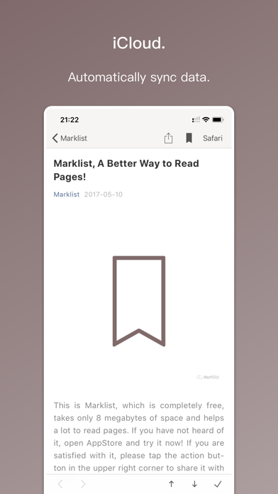 Marklist – Manage Later Things screenshot