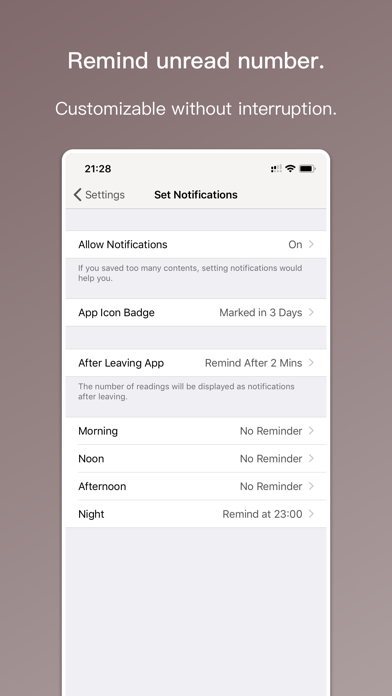 Marklist – Manage Later Things screenshot