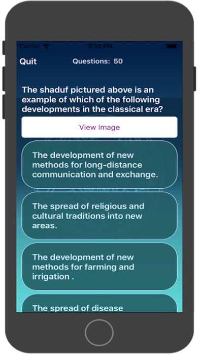 iScore5 AP World History screenshot