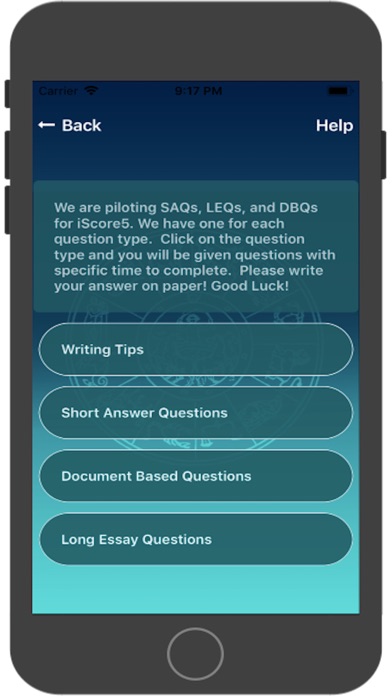 iScore5 AP World History screenshot