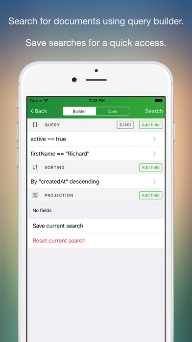 MongoLime – manage databases screenshot