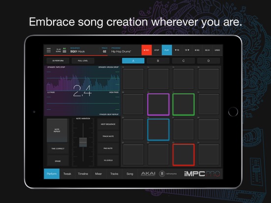 iMPC Pro 2 screenshot
