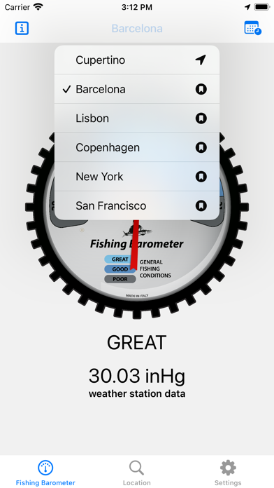 Fishing Barometer – Fishermen screenshot