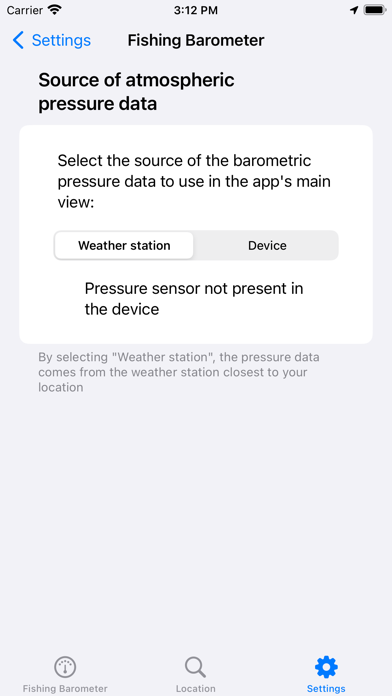 Fishing Barometer – Fishermen screenshot