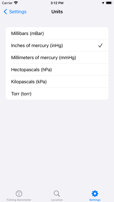 Fishing Barometer – Fishermen screenshot