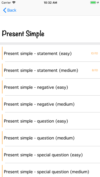English Grammar Practice 2018 screenshot