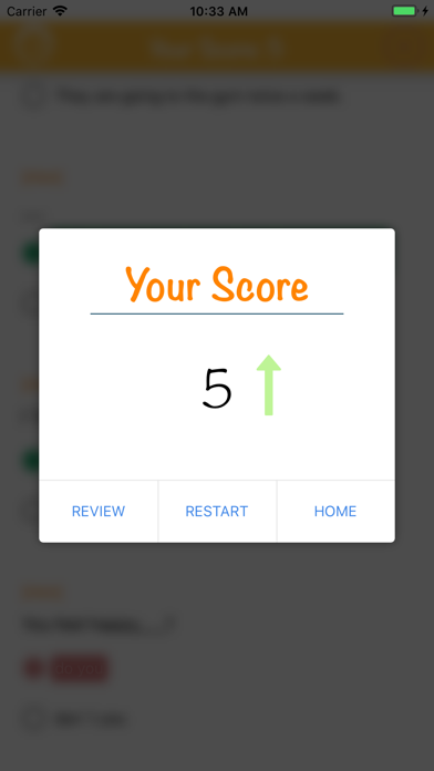 English Grammar Practice 2018 screenshot