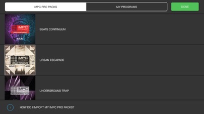 iMPC Pro 2 for iPhone screenshot