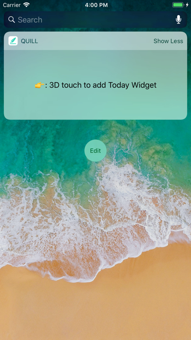 Quill – Todo list screenshot