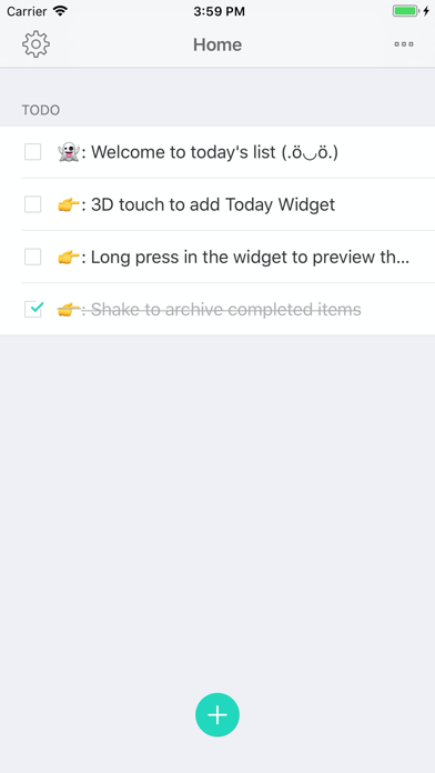 Quill – Todo list screenshot