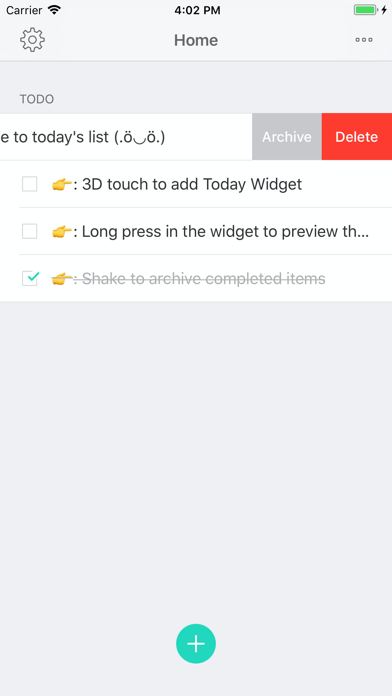 Quill – Todo list screenshot