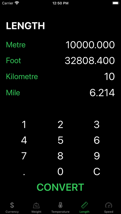 Unit Converter & Currency tool screenshot
