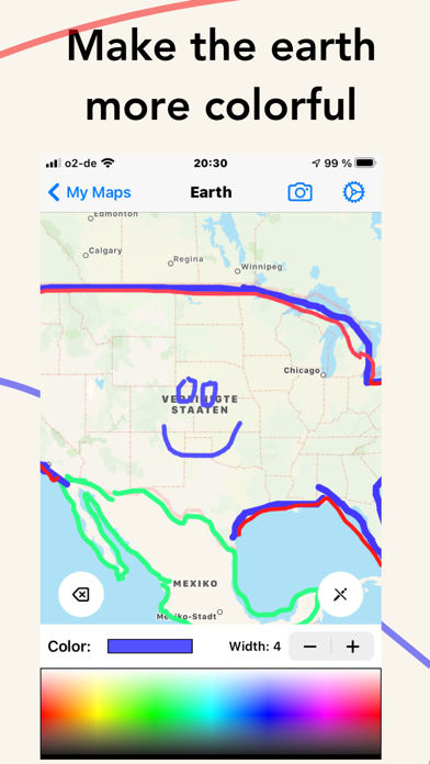 MapDraw: Draw on maps screenshot