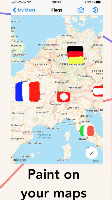 MapDraw: Draw on maps screenshot