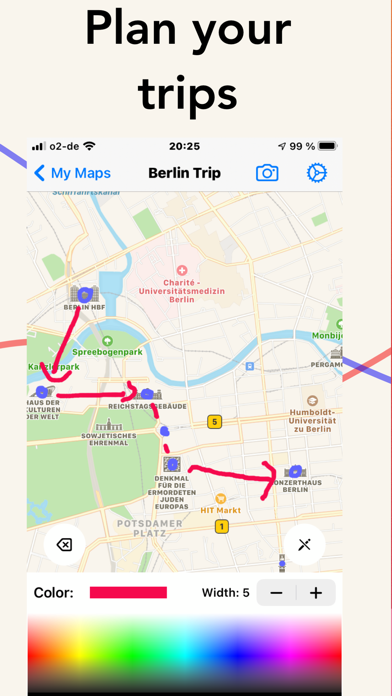 MapDraw: Draw on maps screenshot