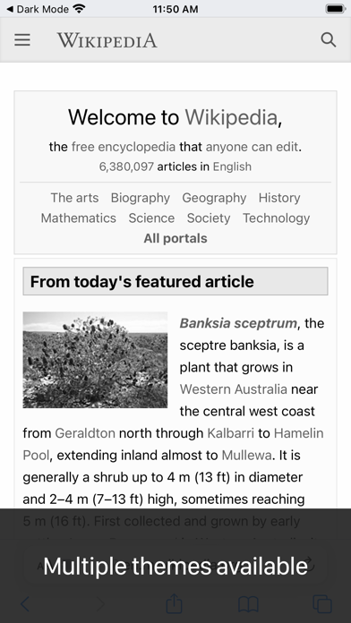 Dark Mode for Safari screenshot