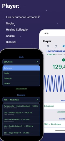 Schumann Resonance screenshot