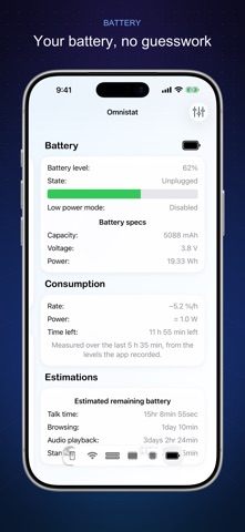 Omnistat: System Monitor screenshot