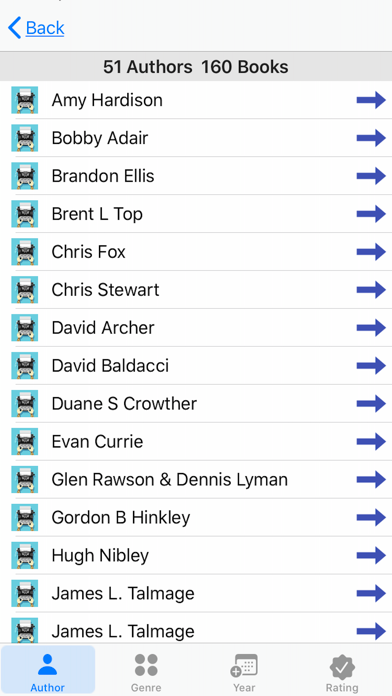 My Books Read screenshot