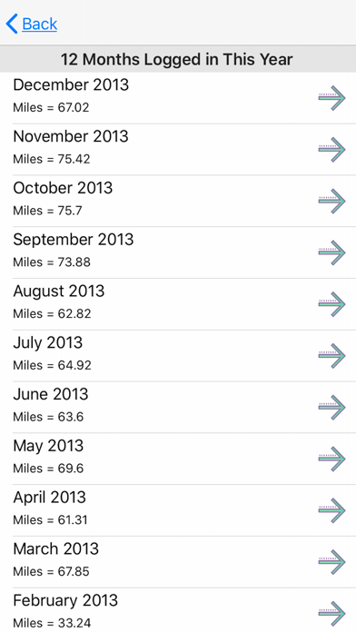 Treadmill Logger screenshot