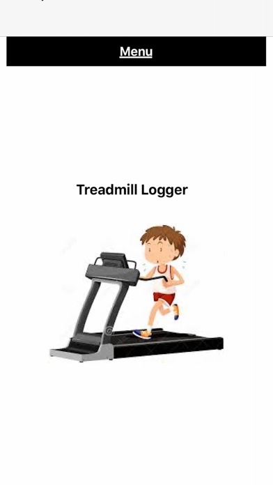Treadmill Logger screenshot