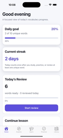 English synonyms antonyms screenshot