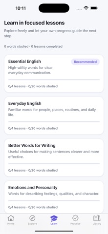 English synonyms antonyms screenshot