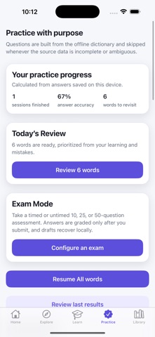 English synonyms antonyms screenshot