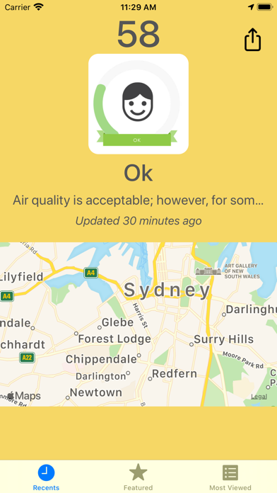 Track Air Quality – PM2.5 screenshot