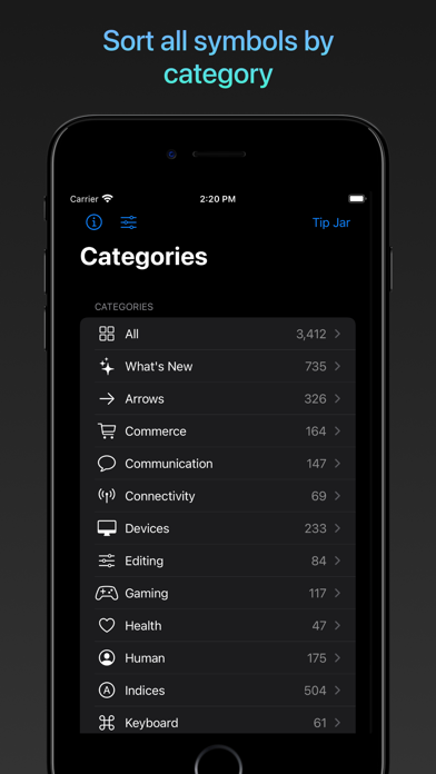 San Fransymbols: SF Symbols screenshot